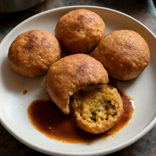 Kachori Rajasthani: Croustillants aux Lentilles