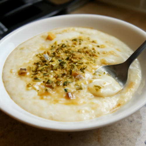 Mahlab bi-Halawet: Dessert Syrien Simple