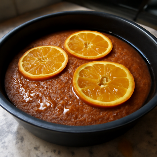 Gâteau à l’orange marocain aux épices