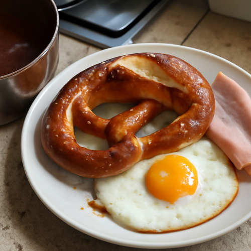 Bretzel alsacien – Petit déjeuner authentique recipe