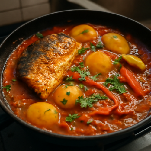 Casserole de Poisson à la Tunisienne