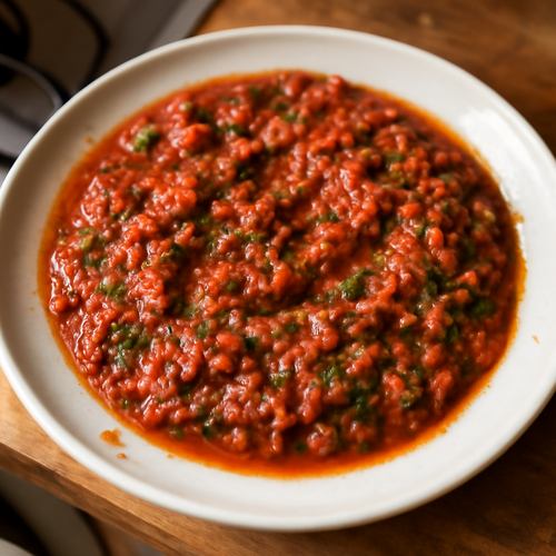 Salsa D'Azhar, sauce géorgienne rapide