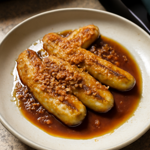 Bánh Chuối Caramel: Dessert Banane Caramel