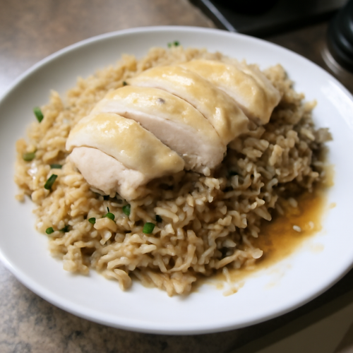 Fried Rice au Poulet Hainanais Réinventé