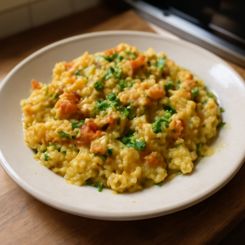 Brouillade Provençale aux Herbes