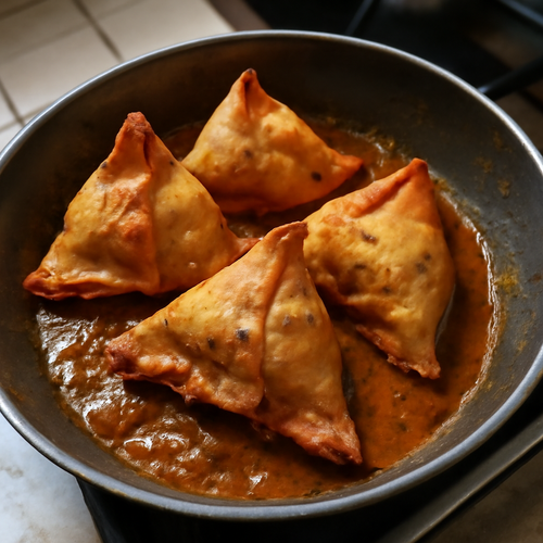 Samosas épicées de Rajasthan