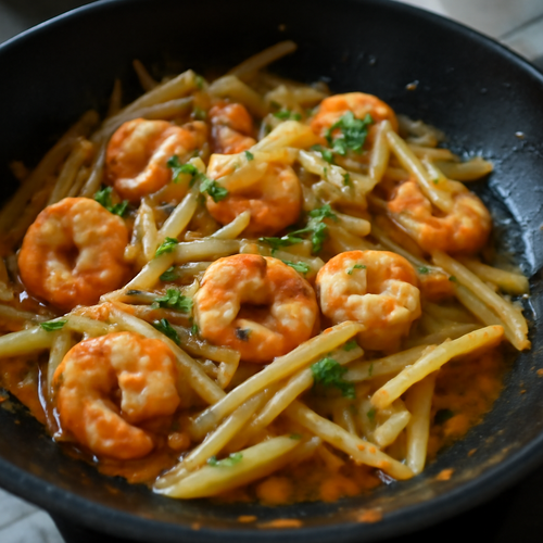 Bouchées Laotiennes de Papaye Verte et Crevettes