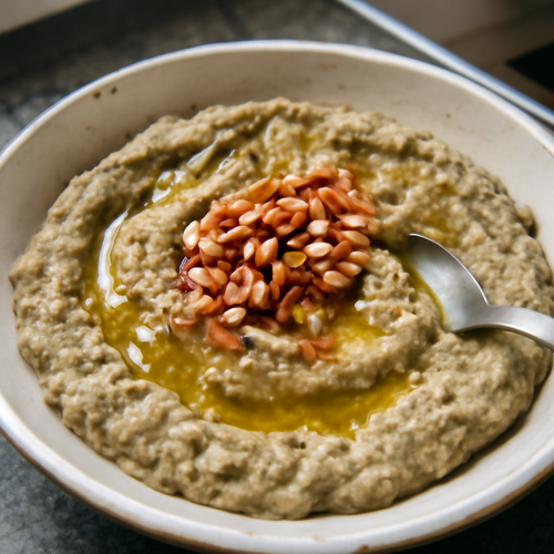 Mezze de Moutabal: Caviar d'Aubergine Libanais