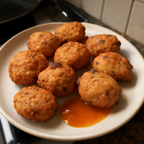 Akkra d'Haricots Blanc – Boules de Fèves Salées recipe