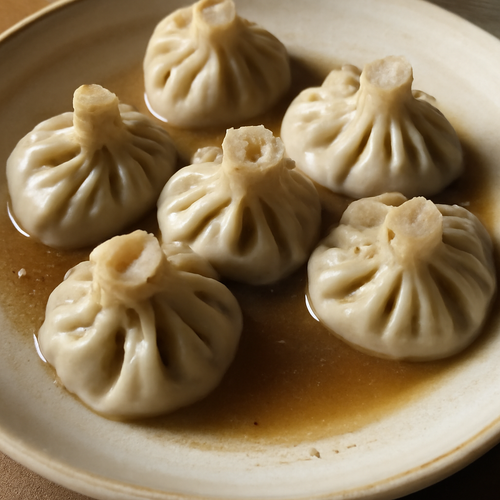 Khinkali géorgien à la viande