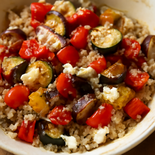Salade Méditerranéenne de Quinoa et Légumes Grillés