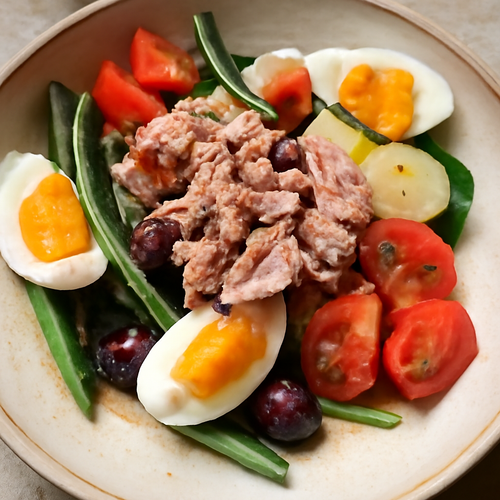 Salade Niçoise fraîche et rapide