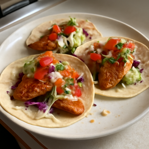 Tacos de Pescado aux Épices d'Été