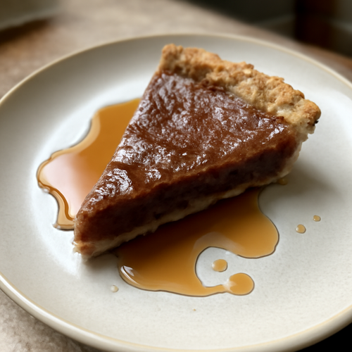 Tarte au Sirop d'Érable Végétalienne