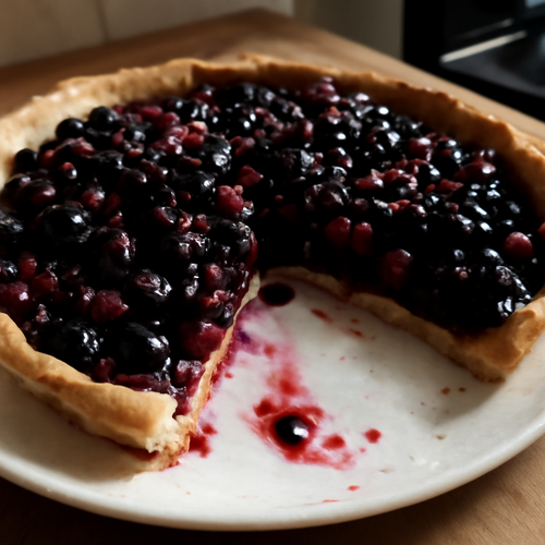 Tarte aux baies sauvages de Patagonie