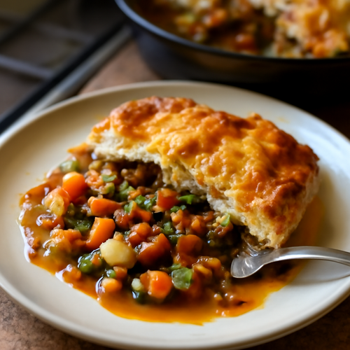 Tortière de légumes – Plat familial réconfortant